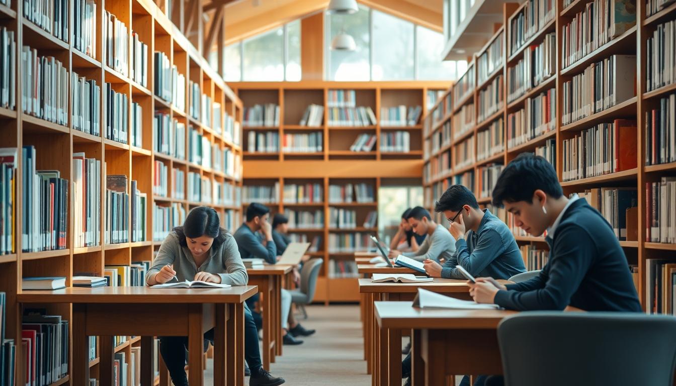 Student using online courses for flexible education