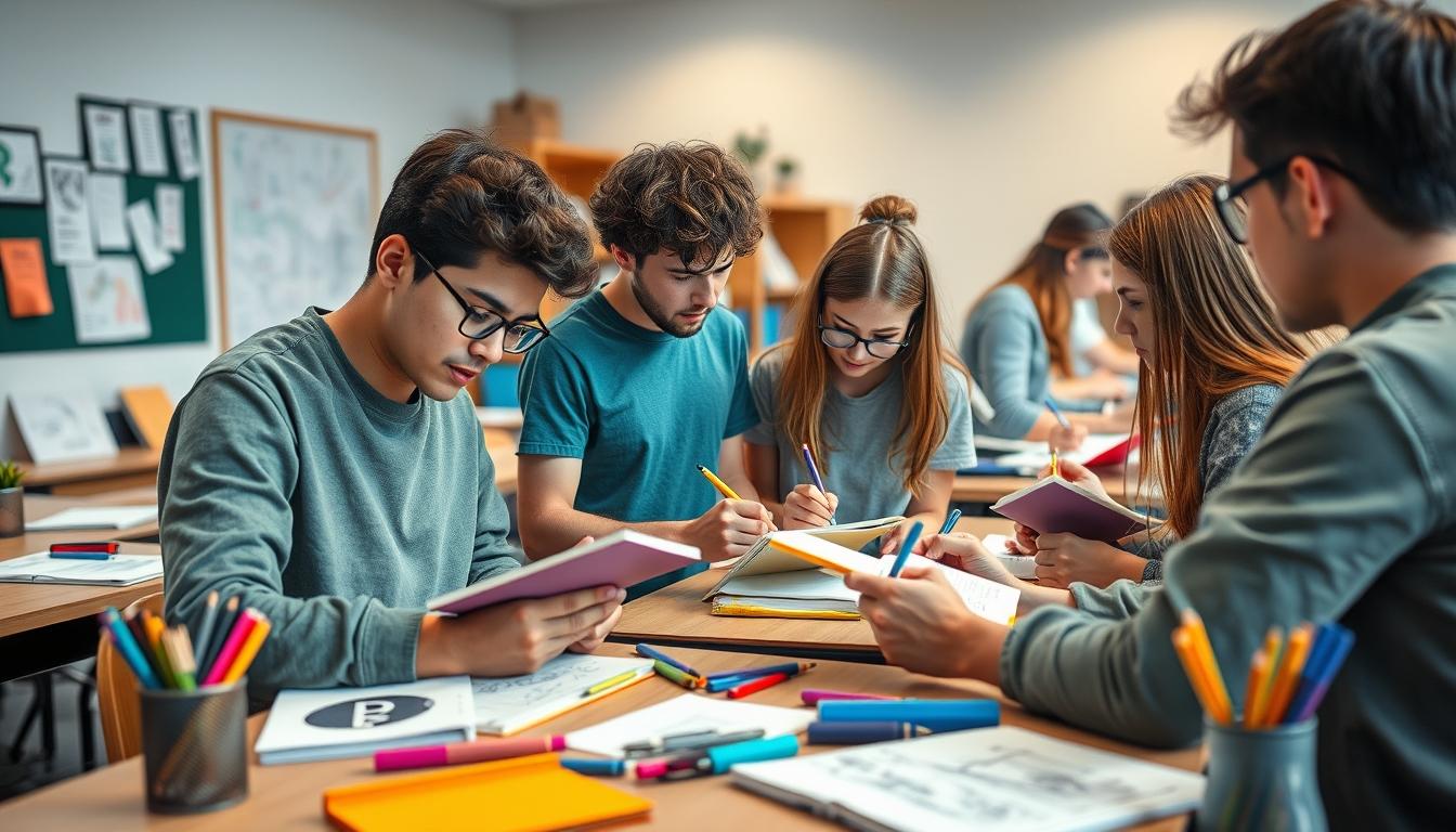 Organized study environment supporting productive learning